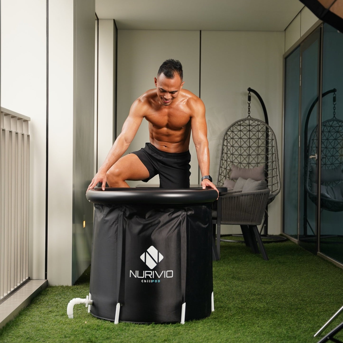 Nurivio ChillPOD™ - Portable Ice Bath Tub - Nurivio