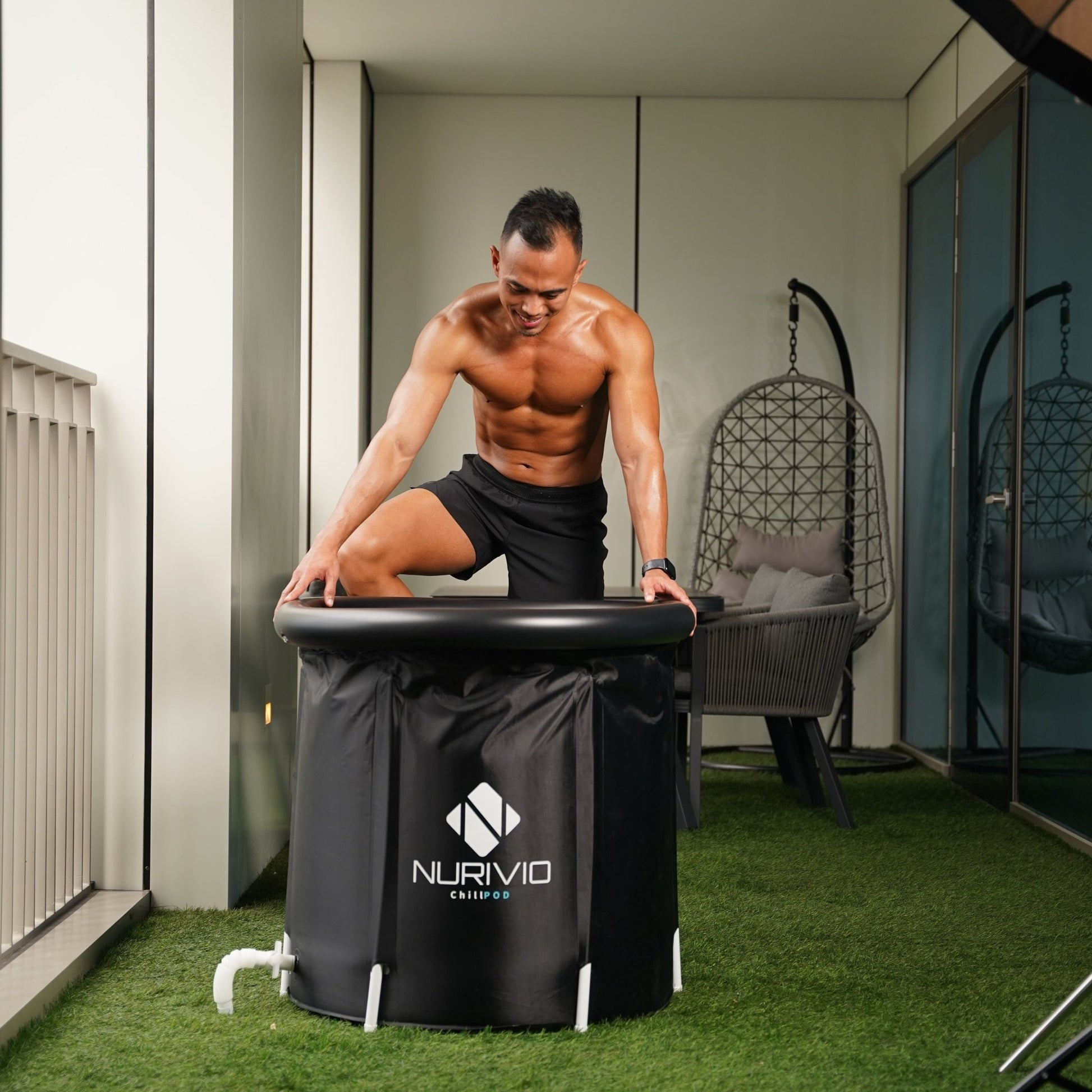 Nurivio ChillPOD™ - Portable Ice Bath Tub - Nurivio
