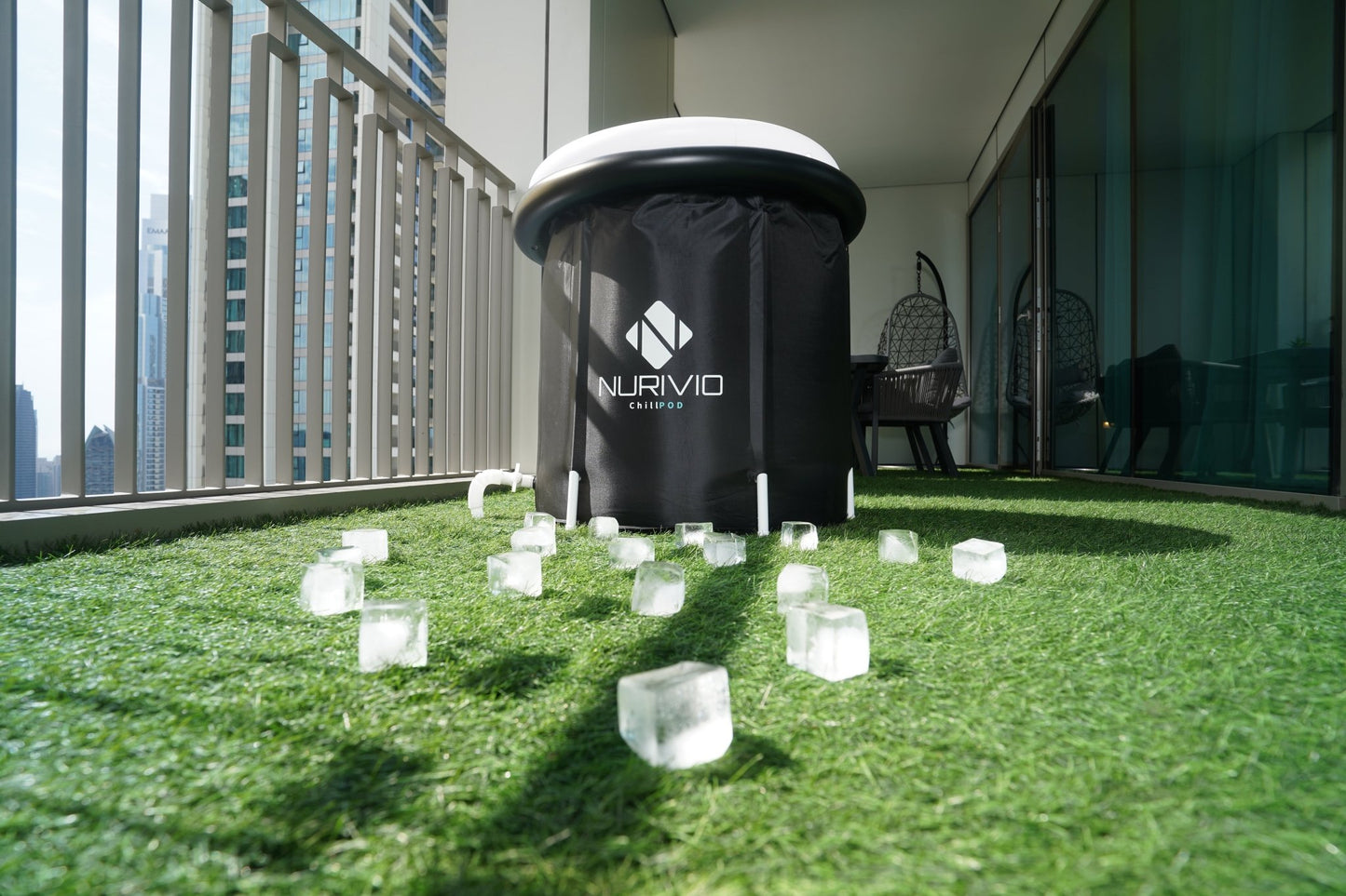Nurivio ChillPOD™ - Portable Ice Bath Tub - Nurivio