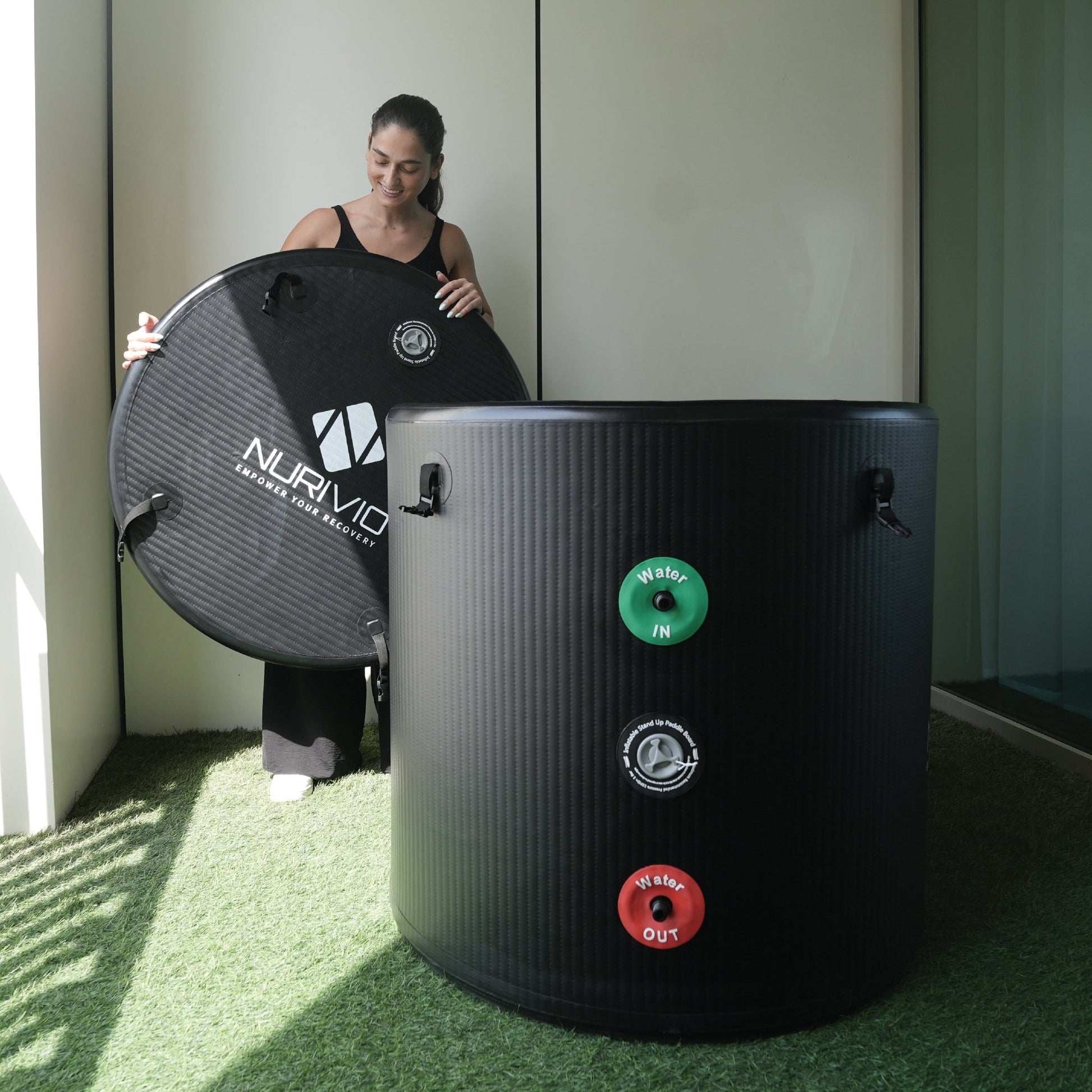 Nurivio ChillMAX™ - Barrel Ice Bath & Chiller - Nurivio