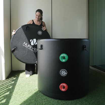Nurivio ChillMAX™ - Barrel Ice Bath & Chiller - Nurivio
